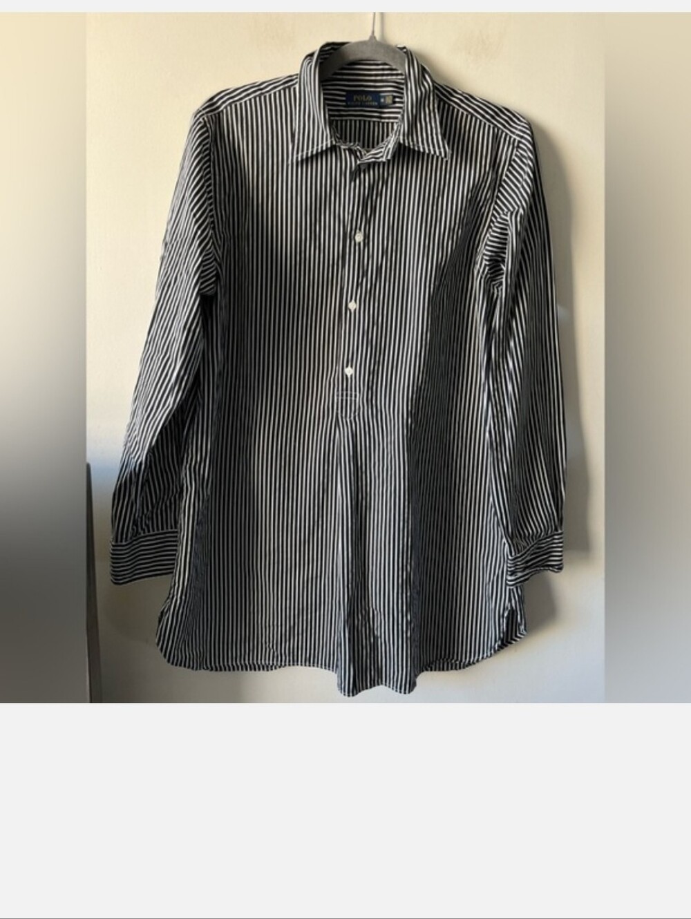 Polo Ralph Lauren Striped Quarter Button-up Shirt - 10